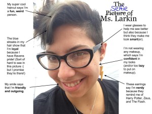 The Selfie Picture of Ms. Larkin